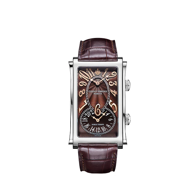 Cuervo y Sobrinos Prominente Icónico Doble Tiempo – Ref. 1112.1TM