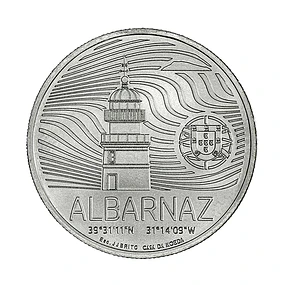 5.00 Euro - Moeda Comemorativa Farol da Ponta do Albarnaz Cuproniquel 2026
