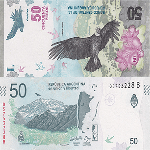 Argentina - 50 Pesos - 2018