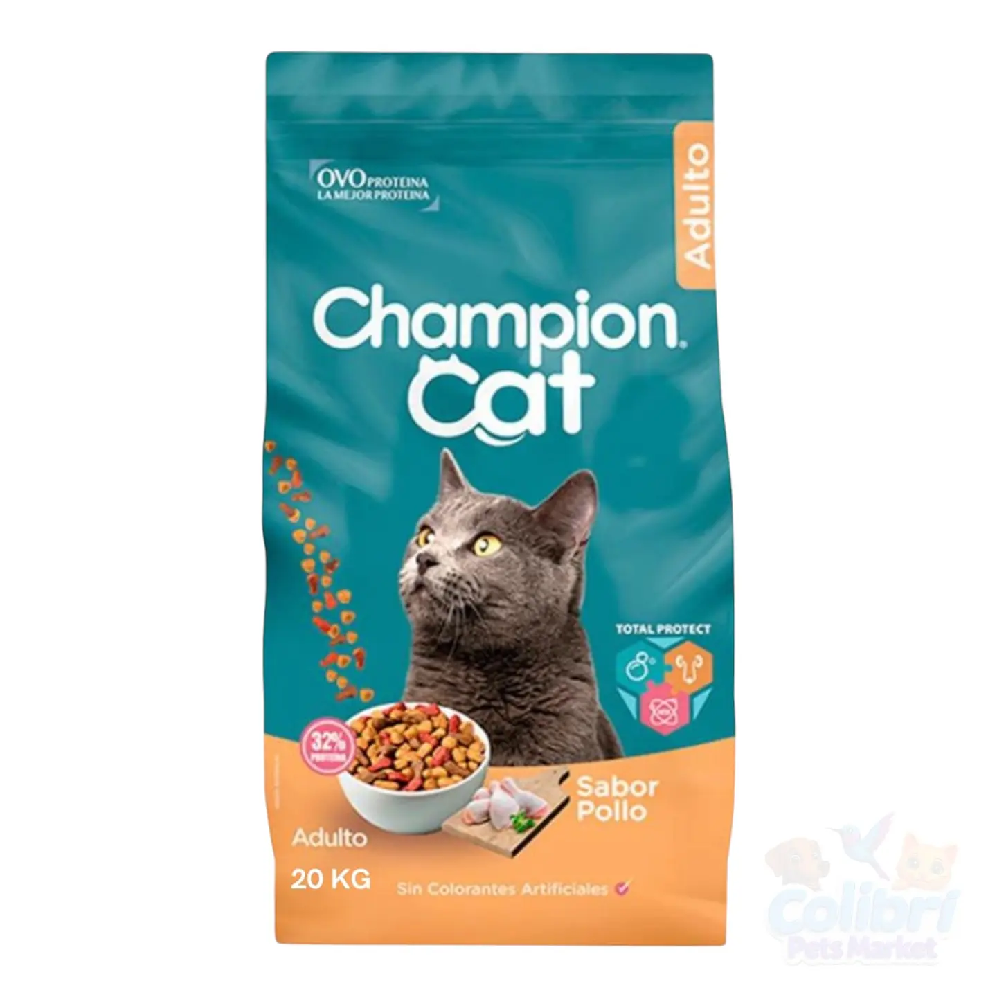 Champion Cat pollo 20kg 1