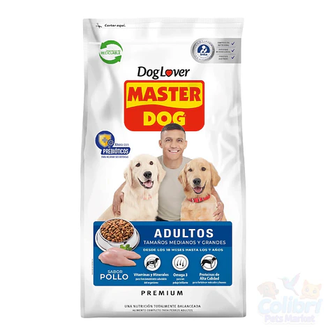 Master dog adulto pollo 18kg