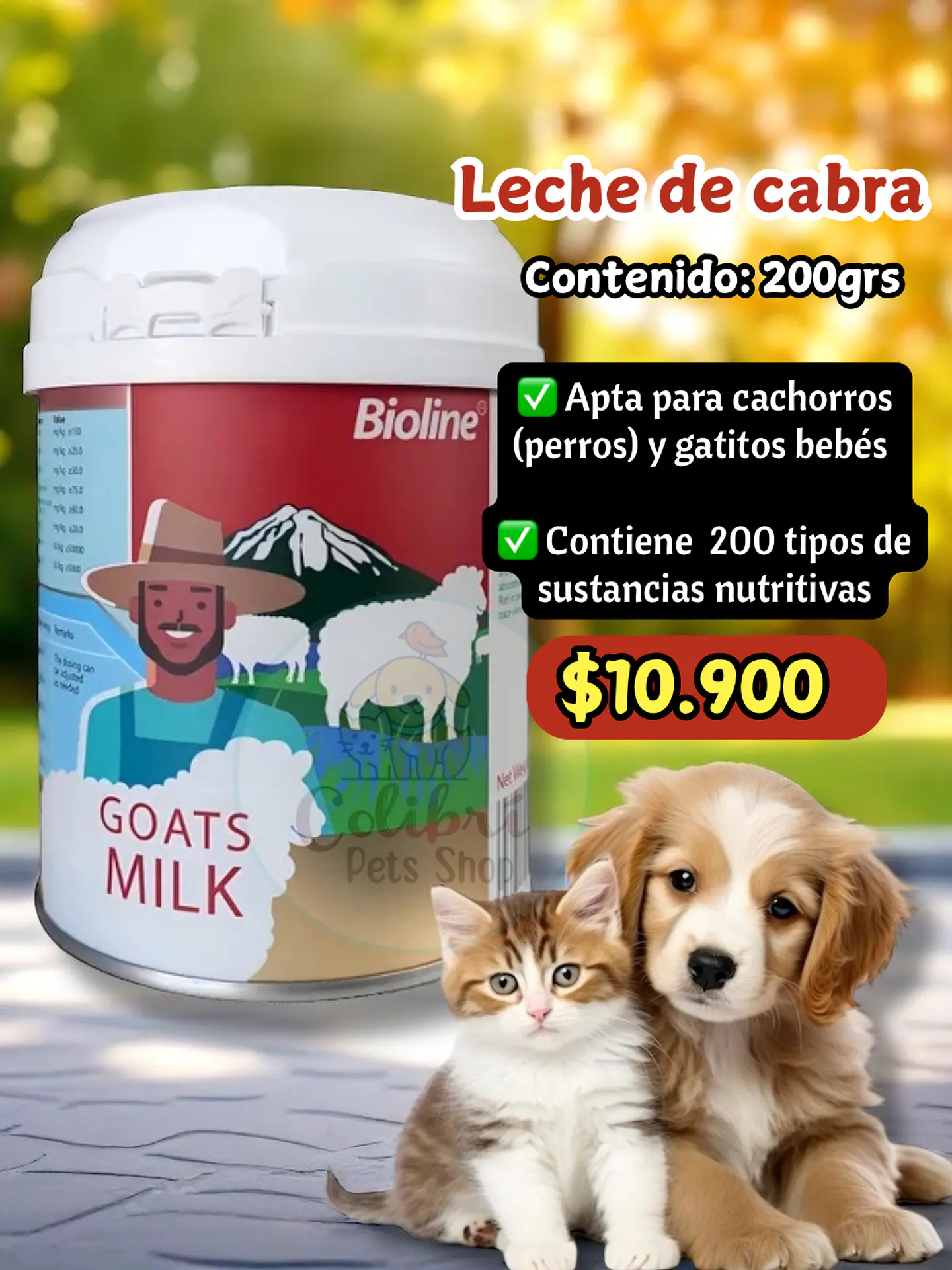 Sustituto lácteo Bioline 1