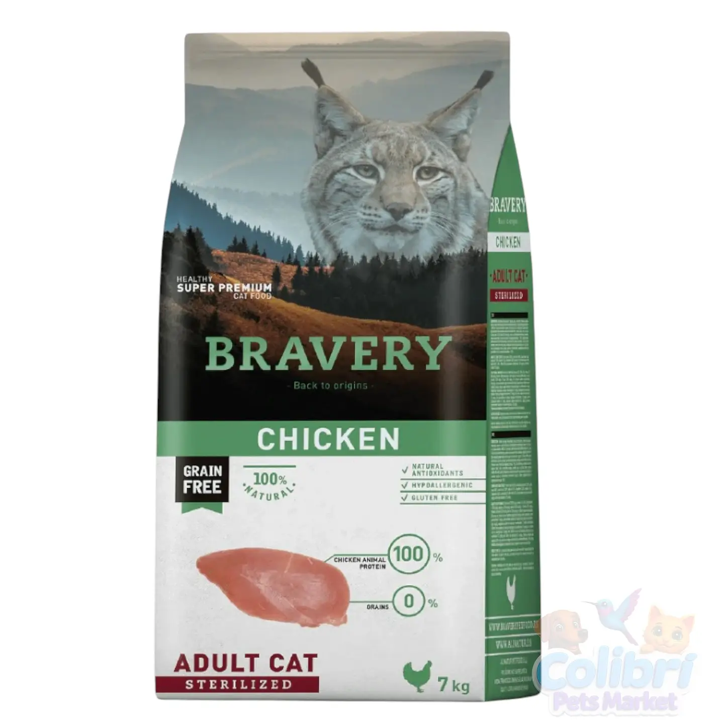 Bravery esterilizado pollo 1