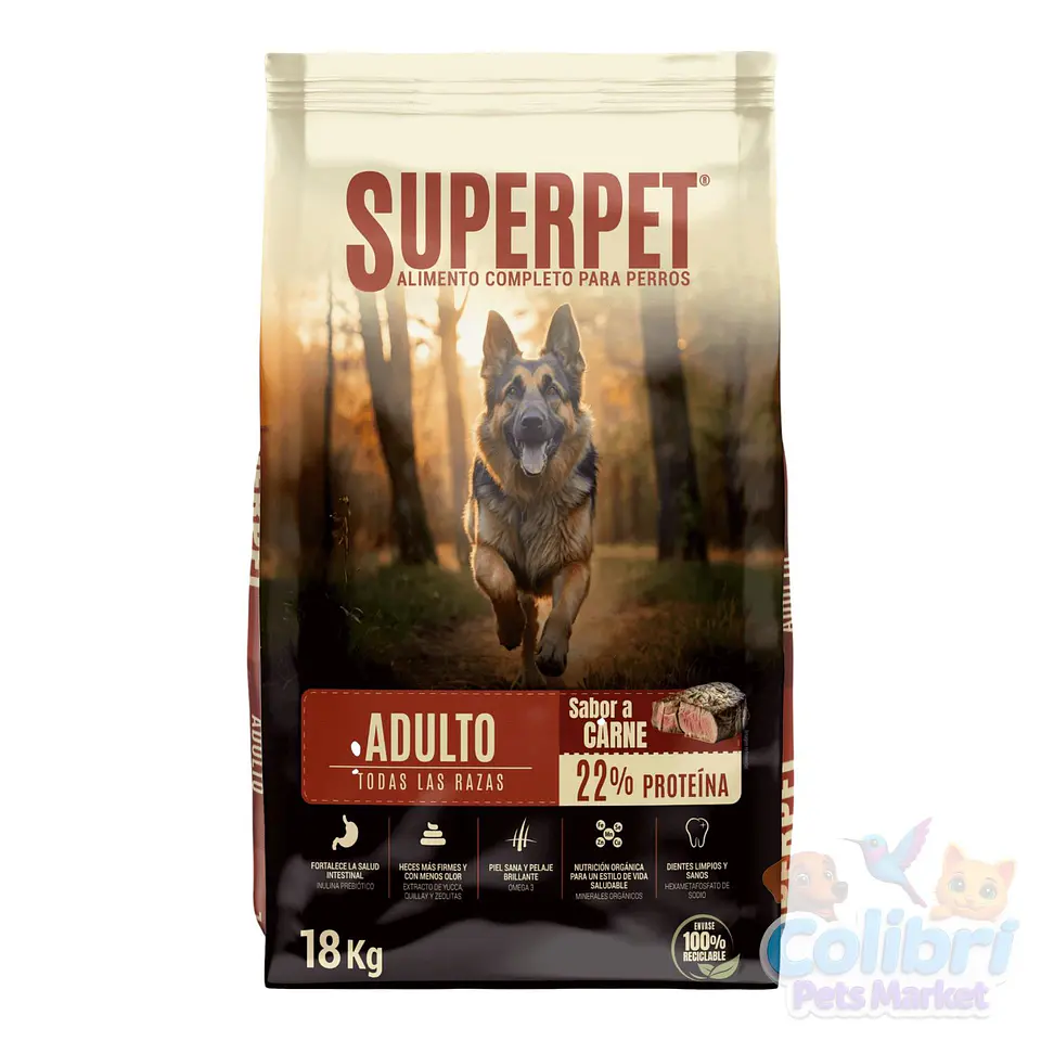 Superpet adulto 18kg 1