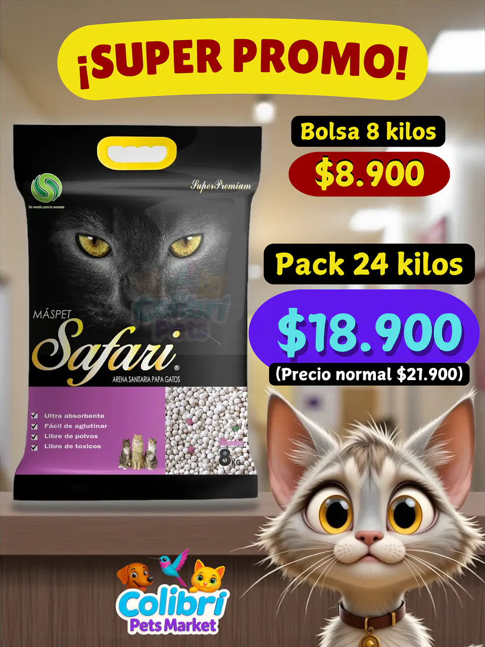 Arena Safari 8kg 1
