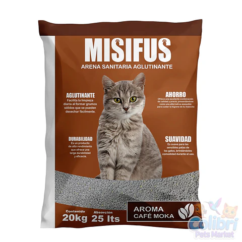 Misifus aroma a café 20kg