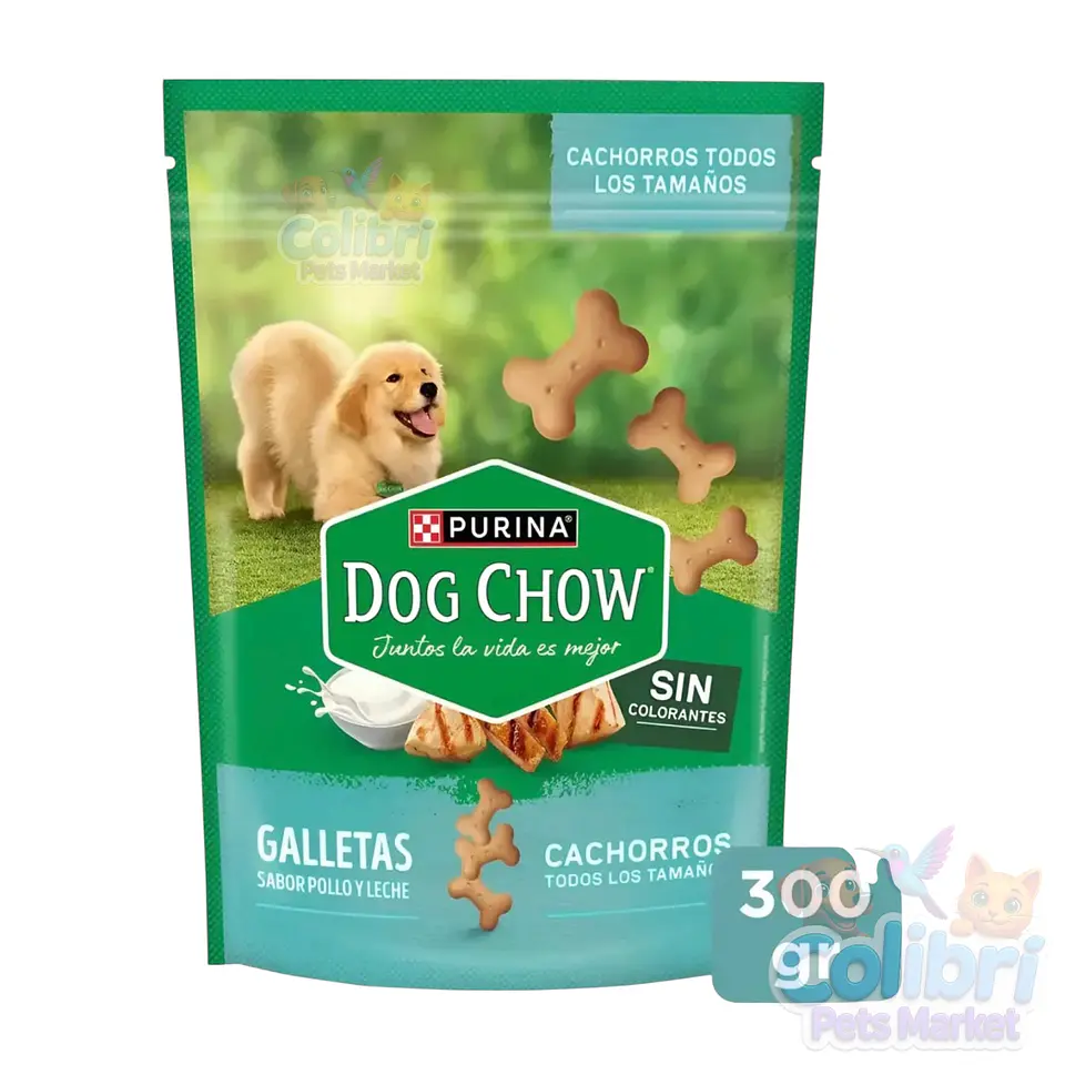 Galletas Dog Chow cachorro 300grs 1