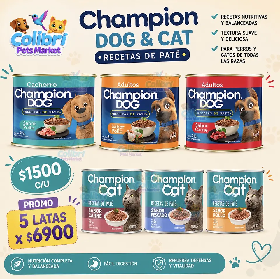 Lata Champion variedades 1