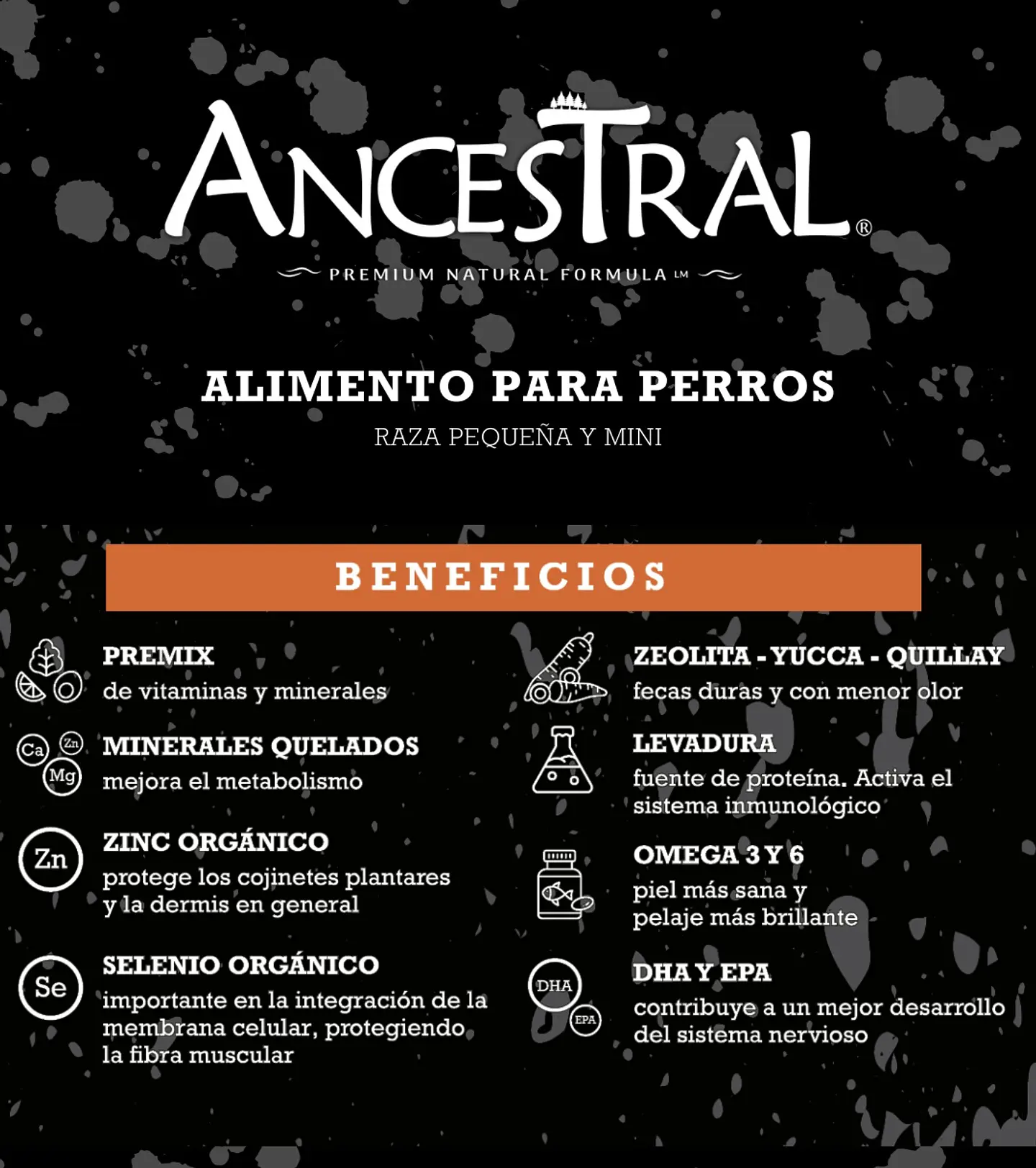 Ancestral adulto raza pequeña 10kg 2