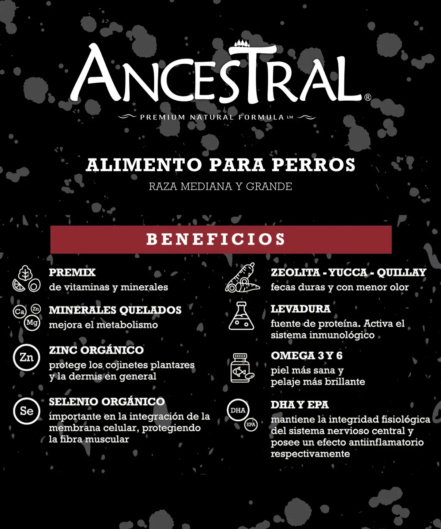 Ancestral adulto 20kg 2