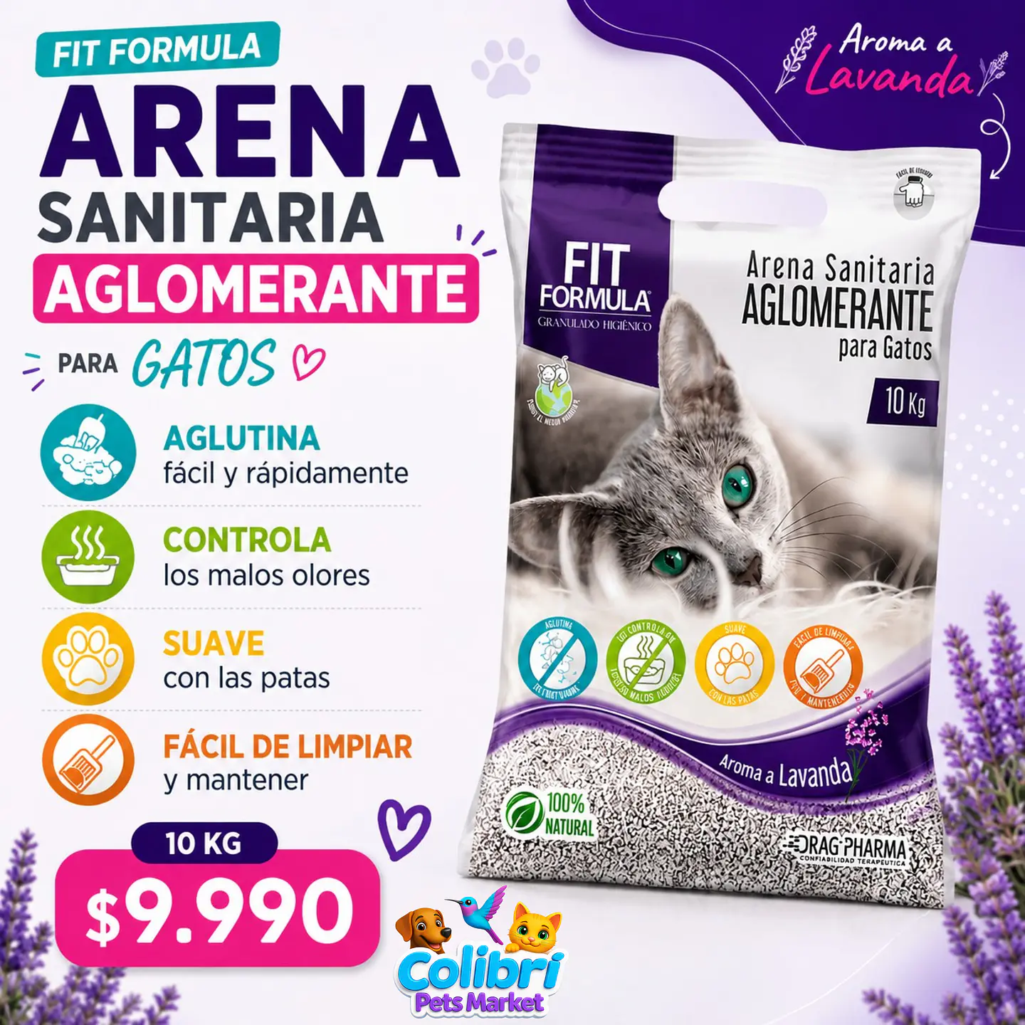 Arena Fit formula 10kg lavanda 1