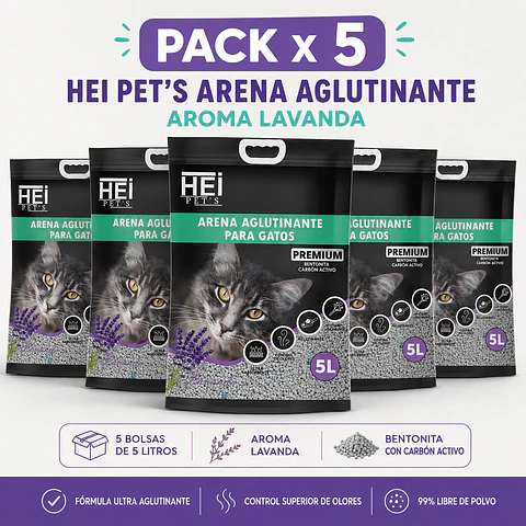 Display arena Hei 20kg (5 bolsas de 4kg)