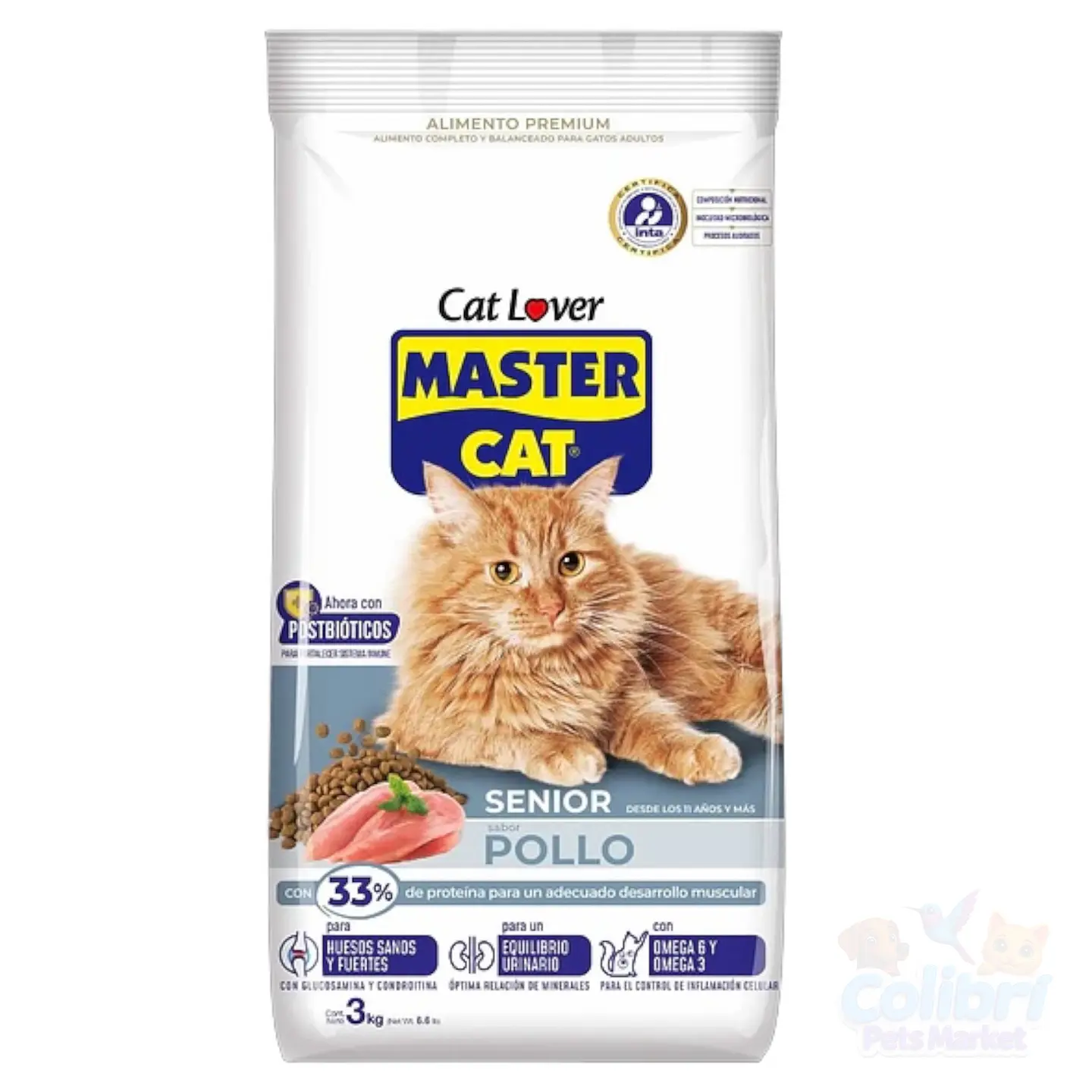 Master Cat senior 3kg 1