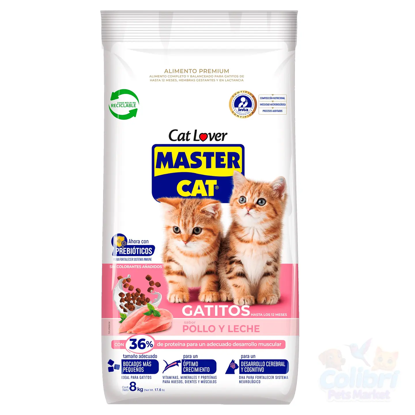 Master Cat Gatitos 3kg 1