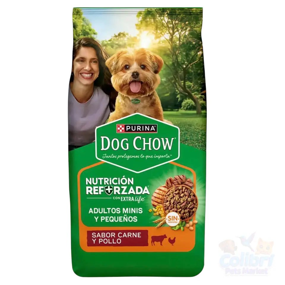 Dog Chow adulto minis y pequeños 19,5kg 1
