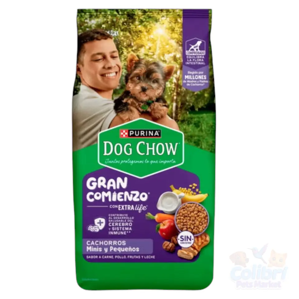 Dog Chow cachorros minis y pequeños 19,5kg 1