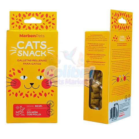 Galletas Cat Snack rellenas 85grs