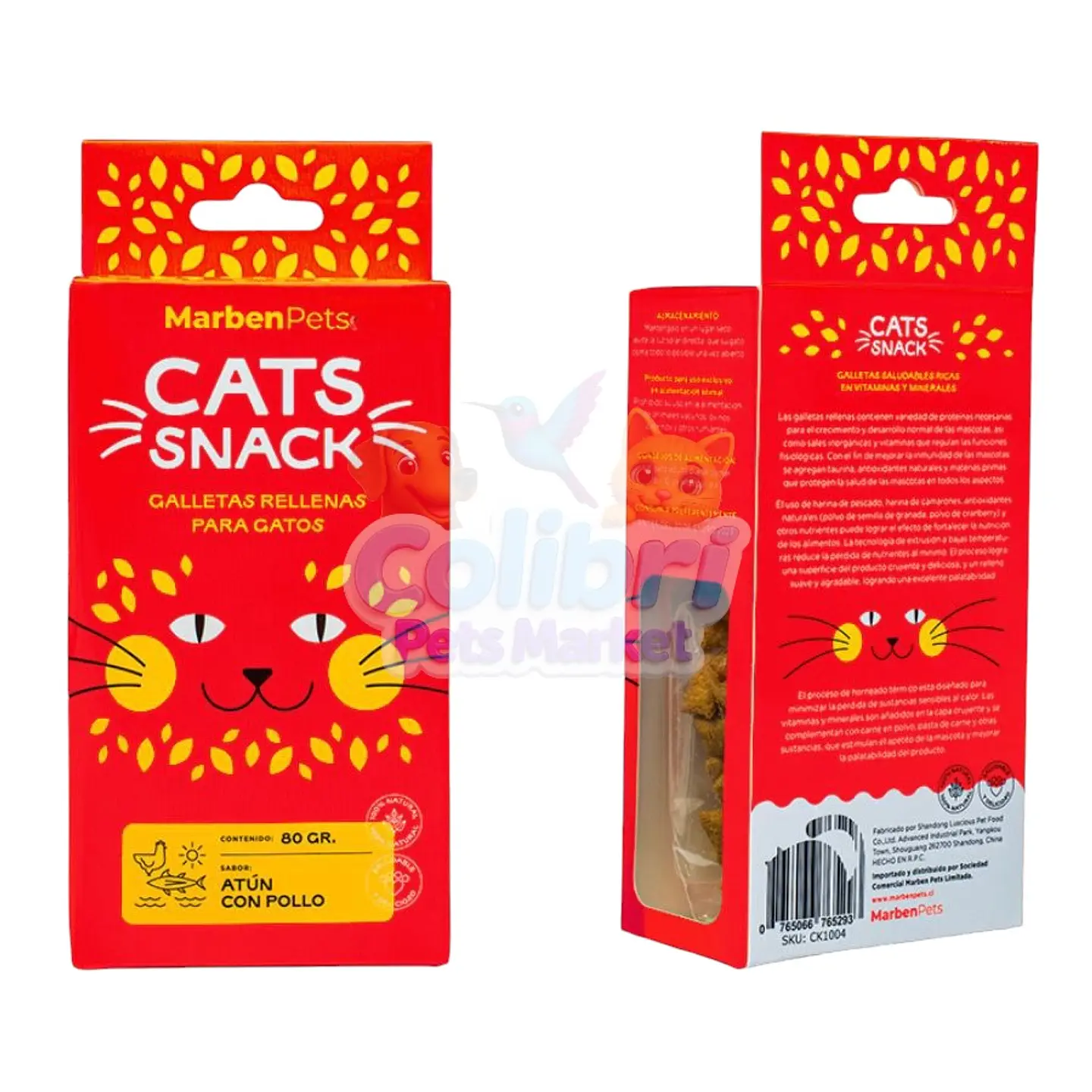 Galletas Cat Snack rellenas 85grs 4