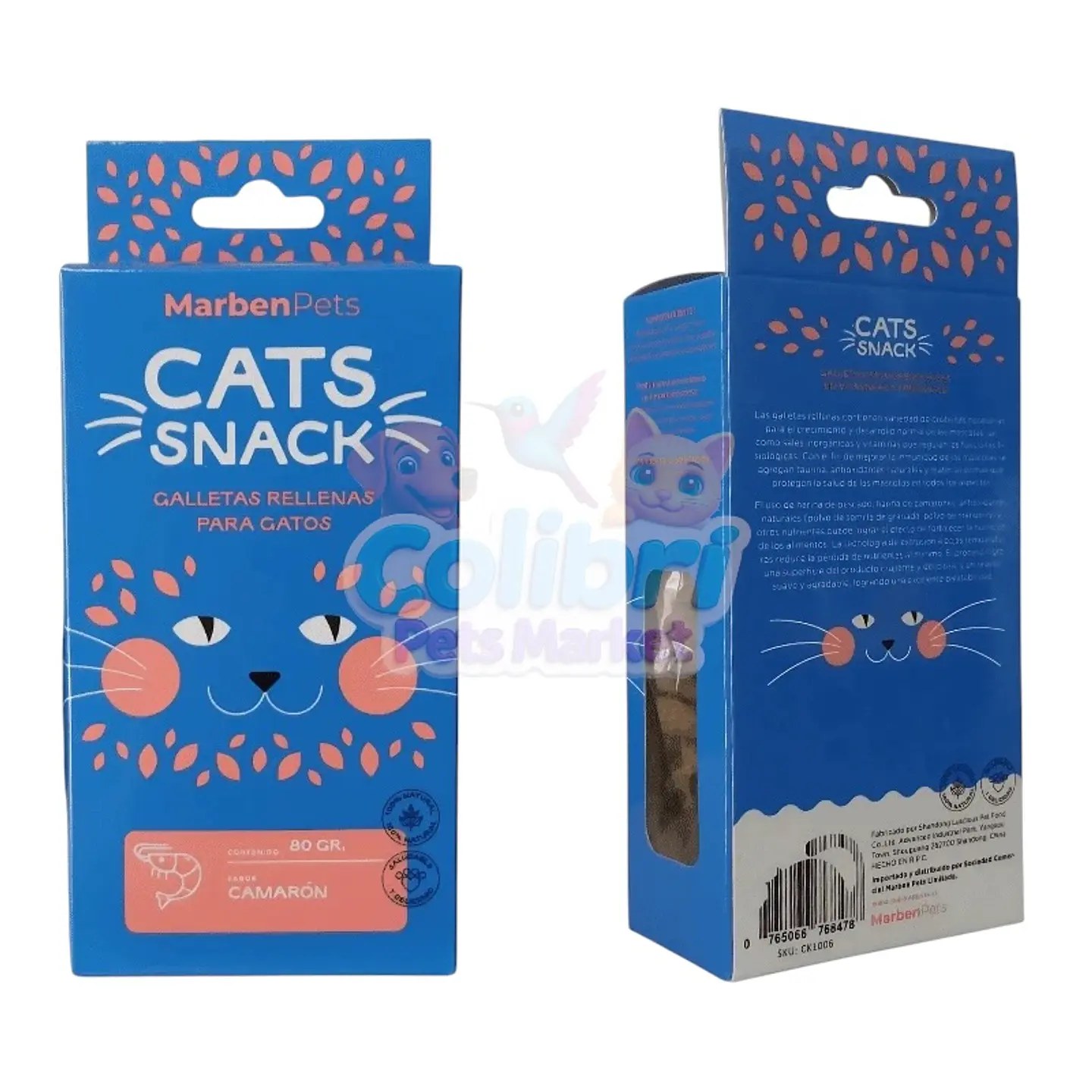 Galletas Cat Snack rellenas 85grs 6