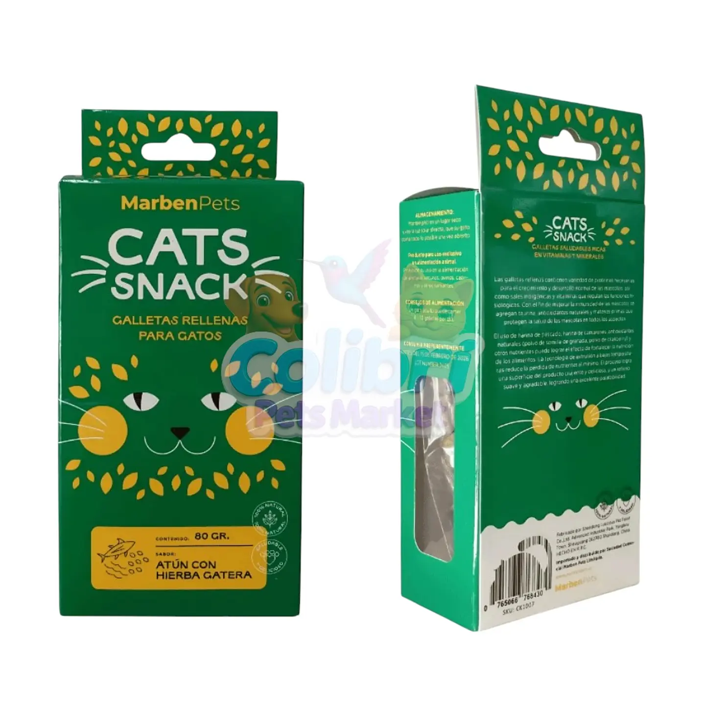 Galletas Cat Snack rellenas 85grs 7