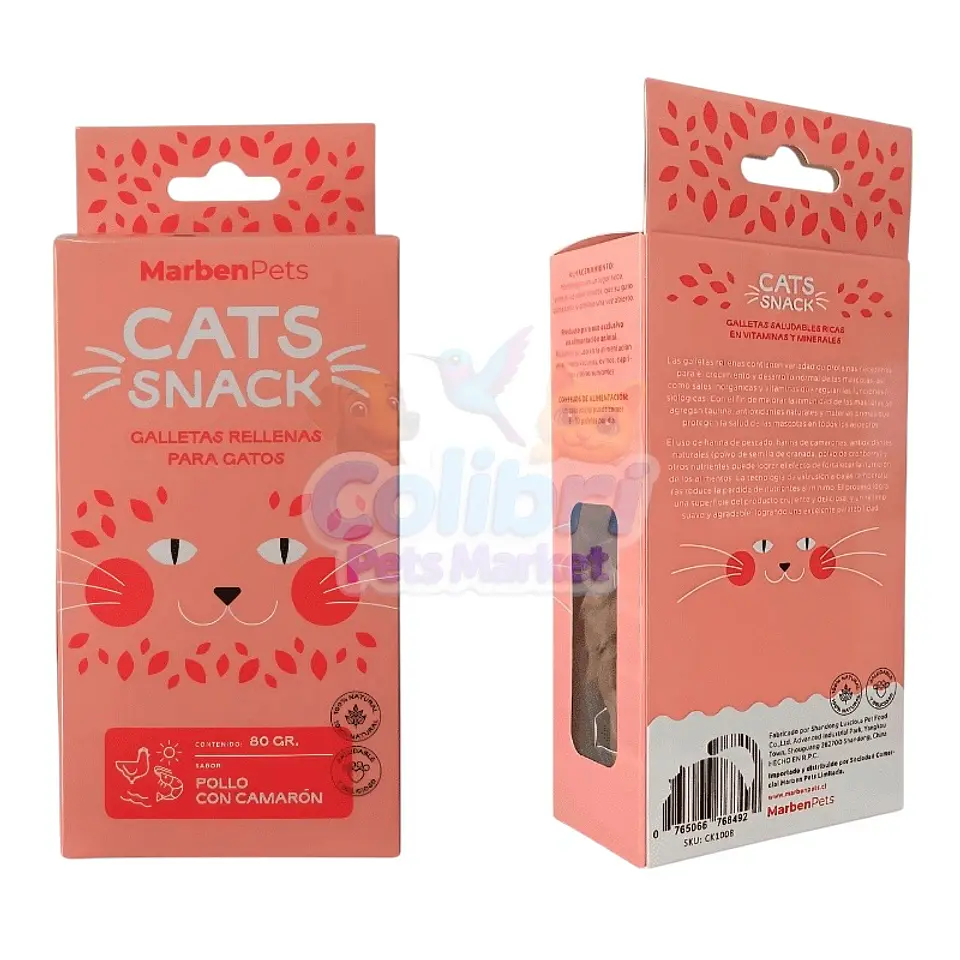 Galletas Cat Snack rellenas 85grs 8