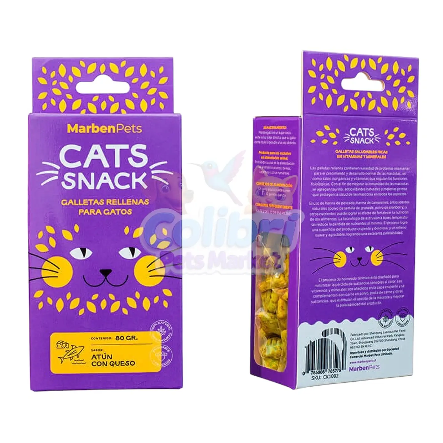 Galletas Cat Snack rellenas 85grs 9