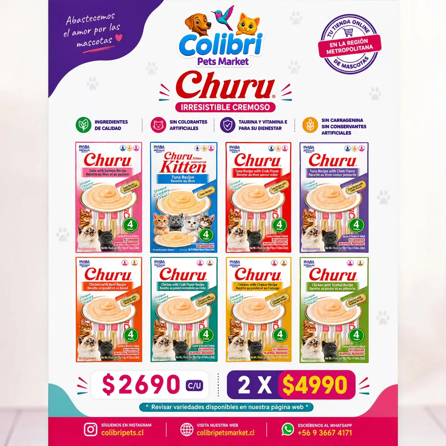 Churu 4 tubos 1