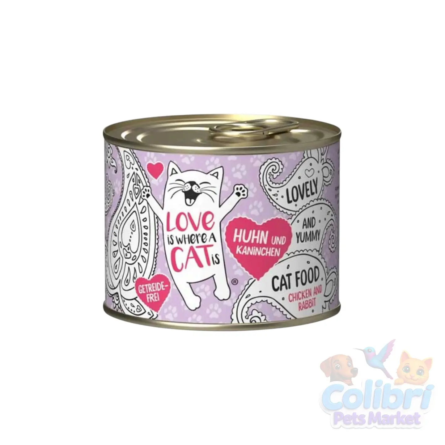Lata alimento húmedo Love is where a Cat is  2