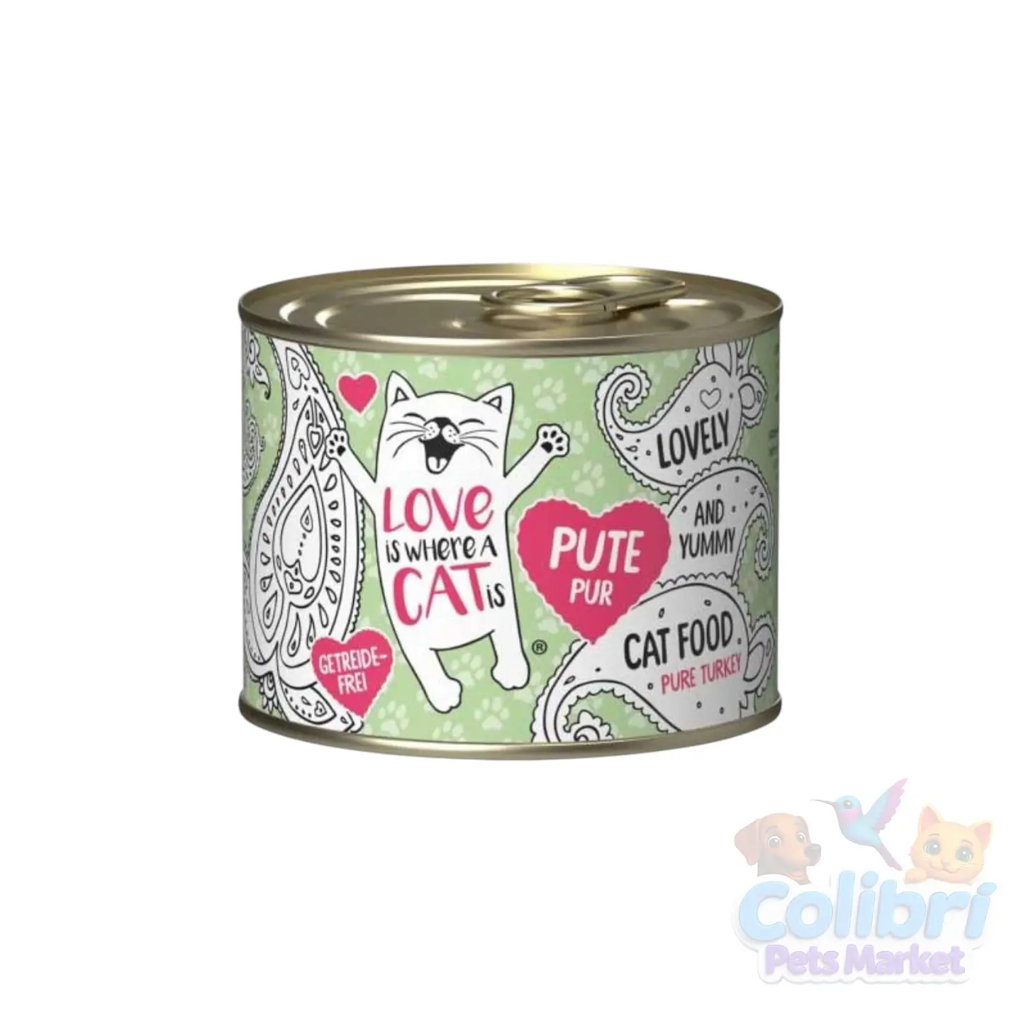 Lata alimento húmedo Love is where a Cat is  4