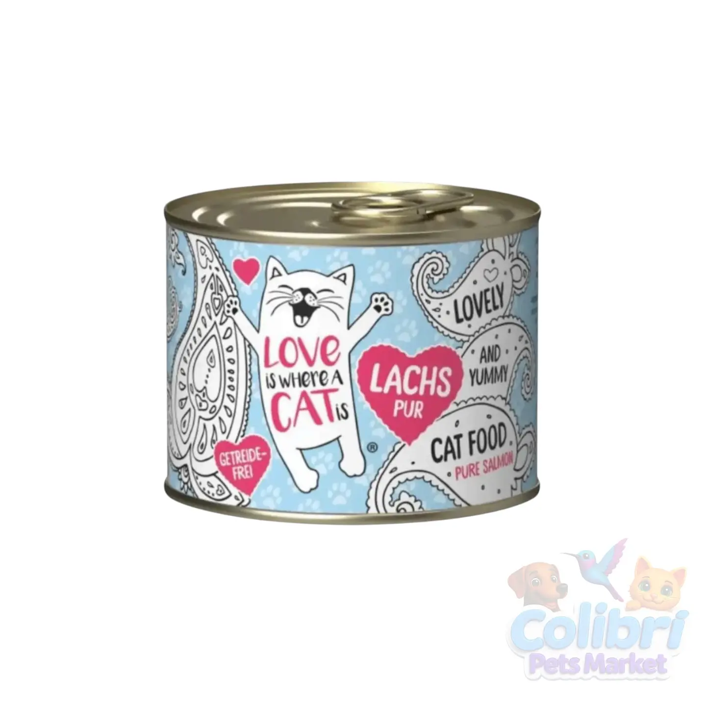 Lata alimento húmedo Love is where a Cat is  5