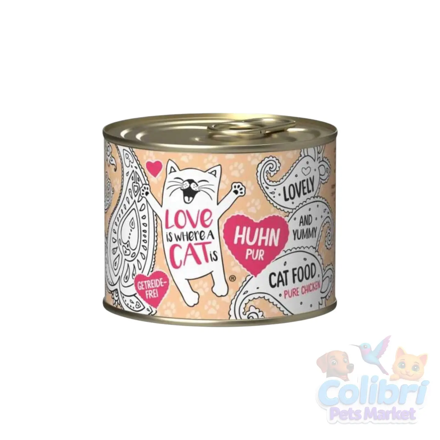 Lata alimento húmedo Love is where a Cat is  6