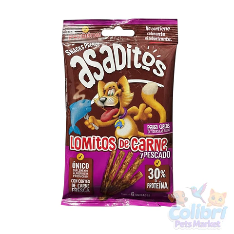 Asaditos lomito de carne 