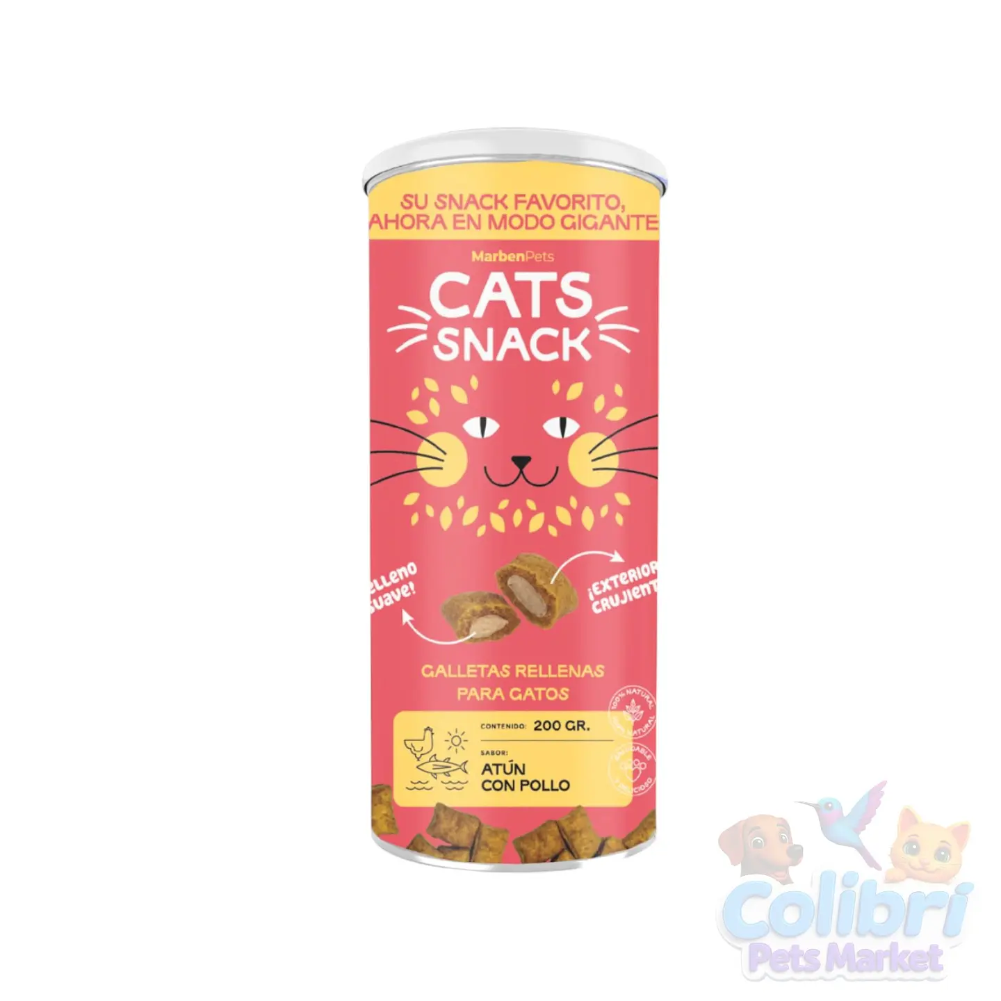 Tarro de galletas rellenas 200grs 3