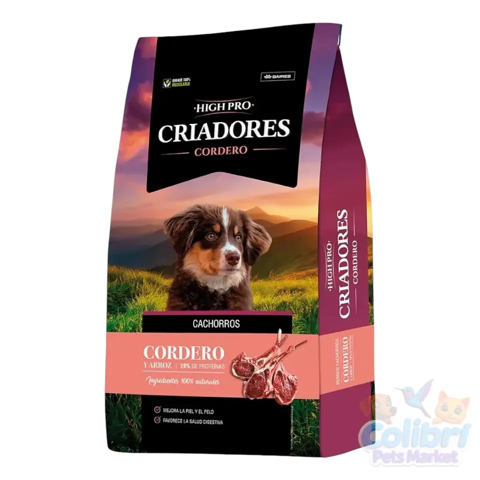 Maintenance Criadores high pro cachorro 15kg - cordero  1
