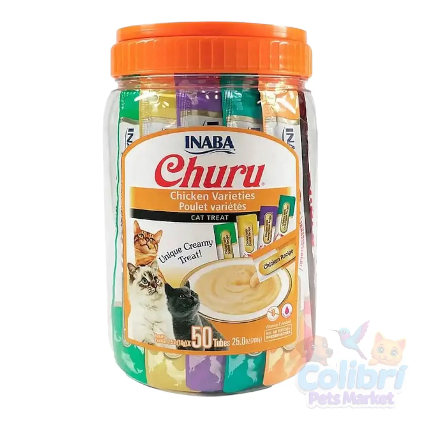 Balde Churu 50 tubos 4