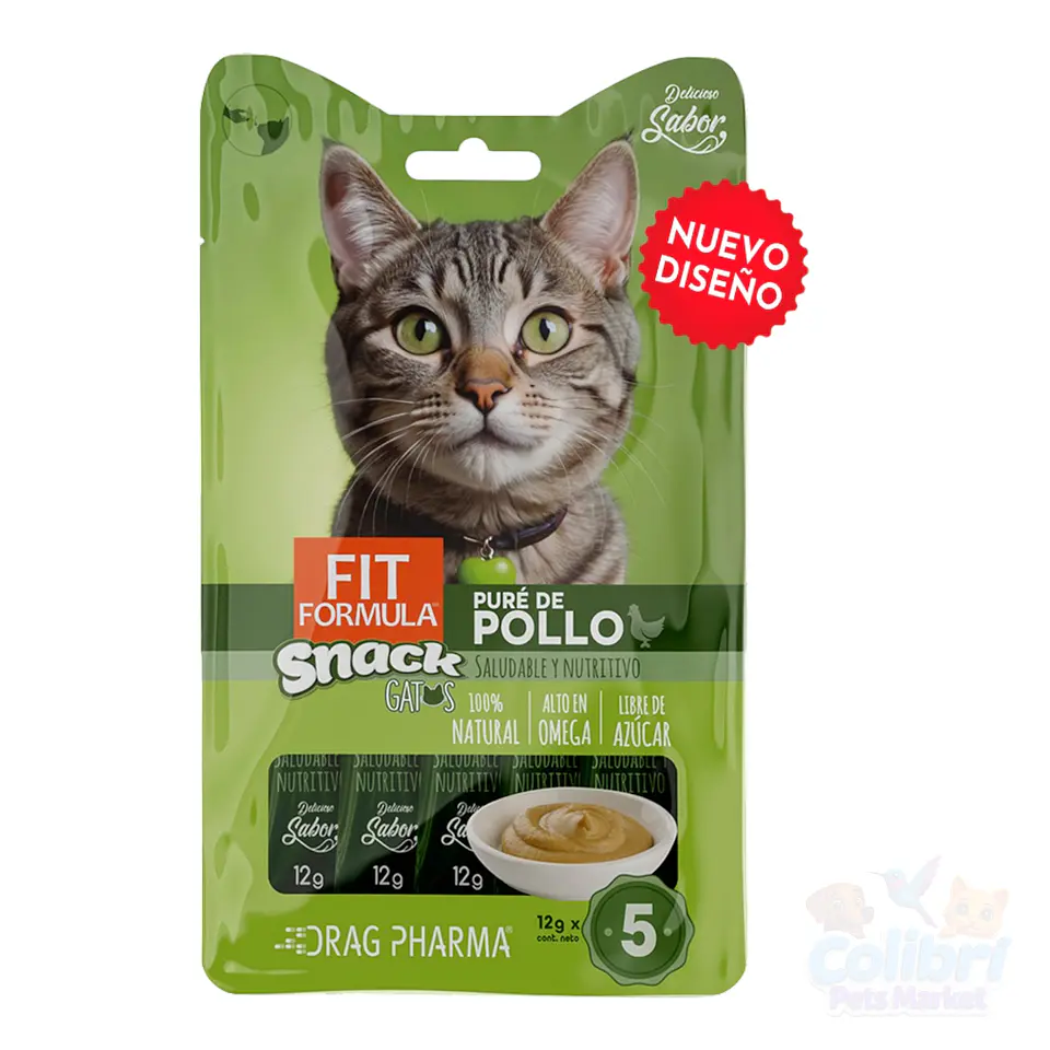 Puré Fit Formula - 5 tubos 3