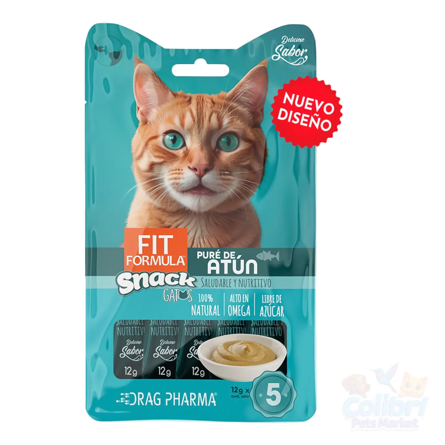 Puré Fit Formula - 5 tubos 4