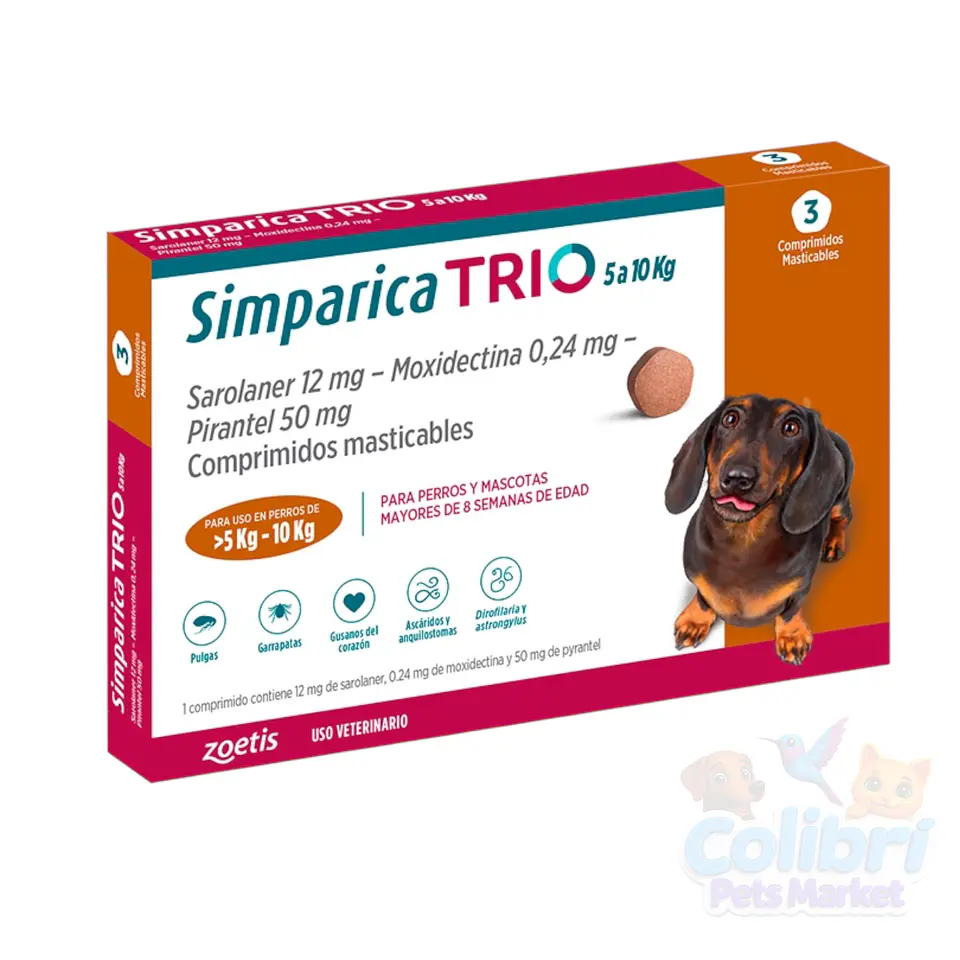 Simparica TRÍO 3 comprimidos 4