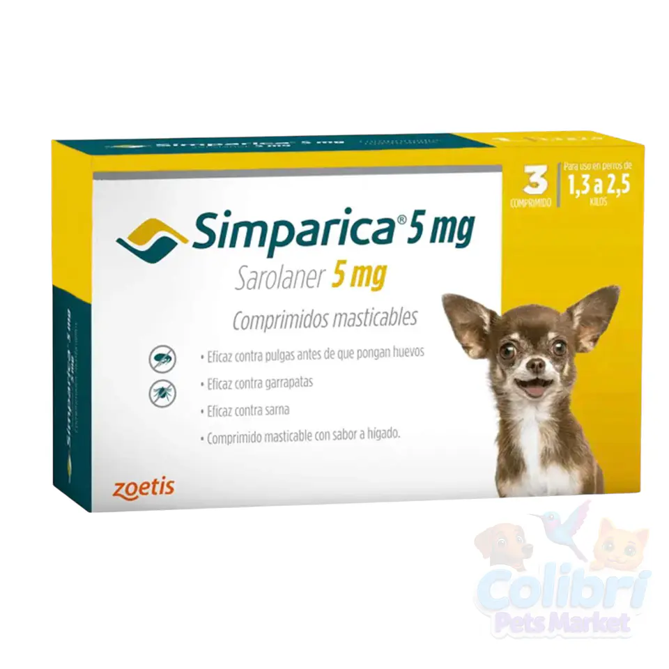 Simparica 3 comprimidos  2