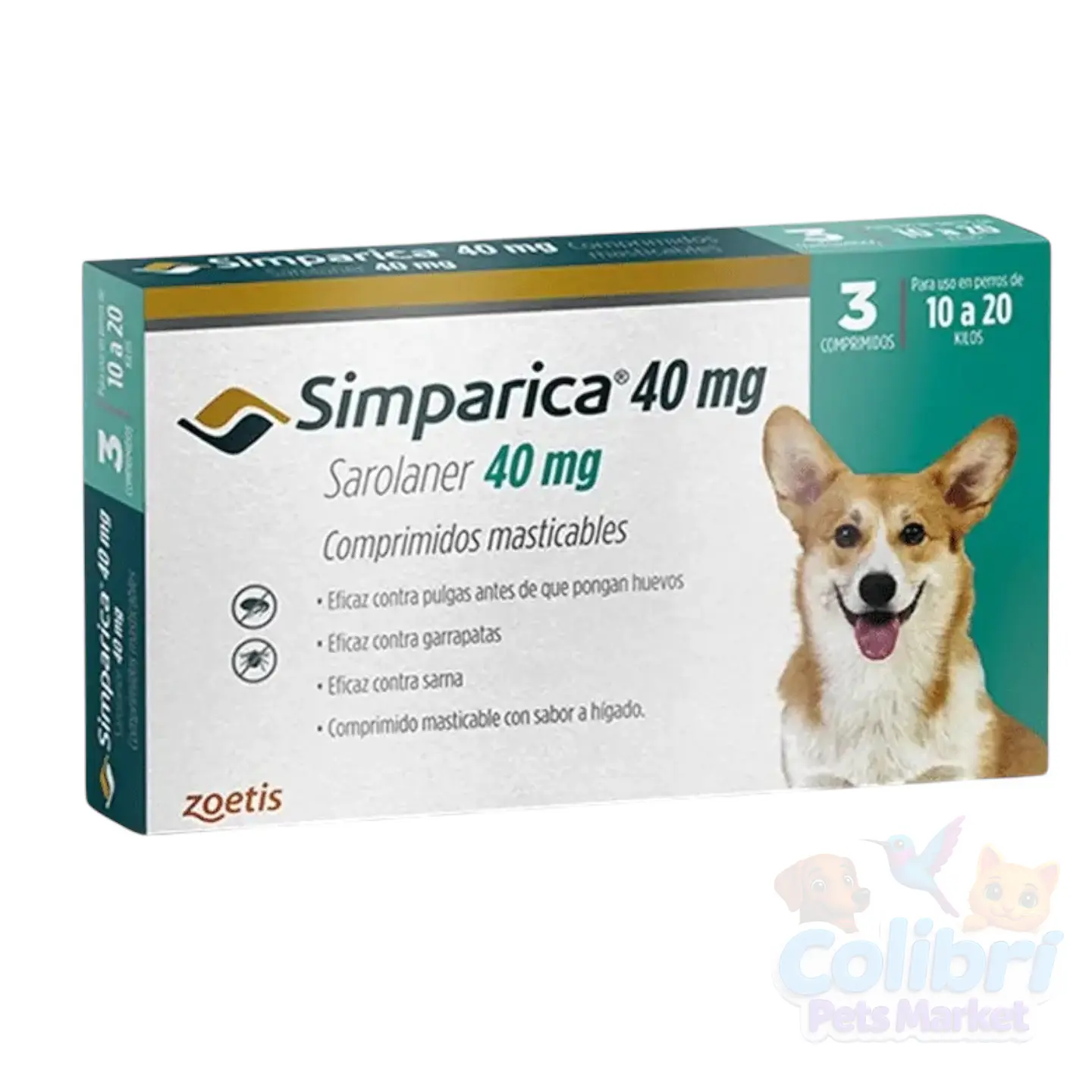Simparica 3 comprimidos  4