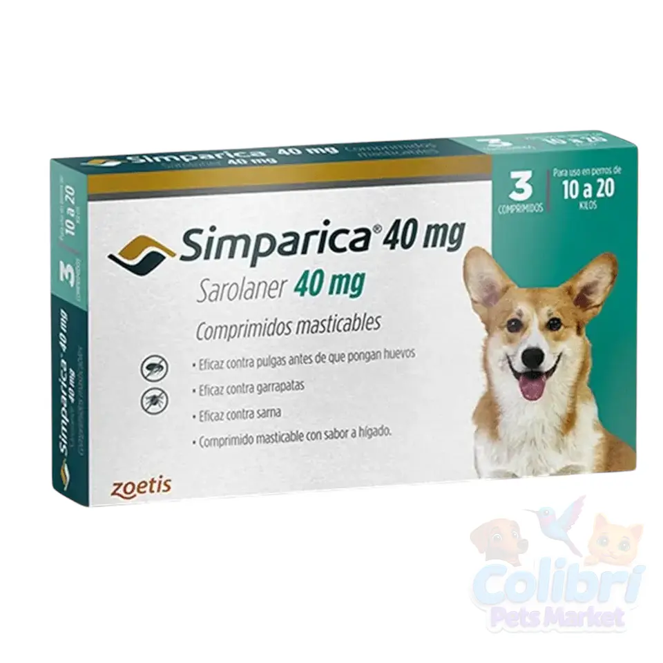 Simparica 3 comprimidos  4