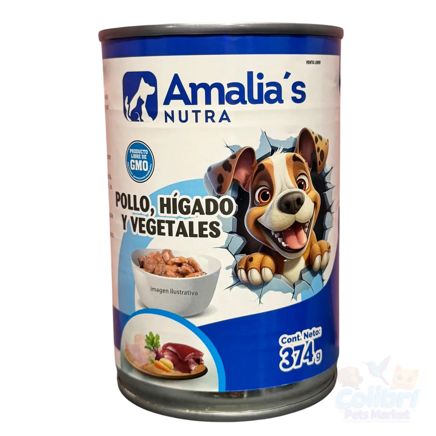 Lata Amalia’s 375grs - Perros 2