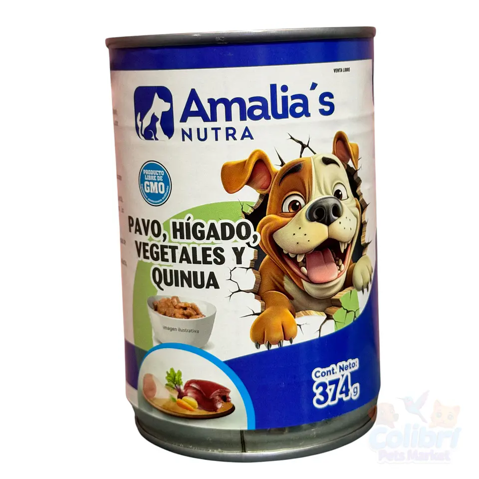 Lata Amalia’s 375grs - Perros 3