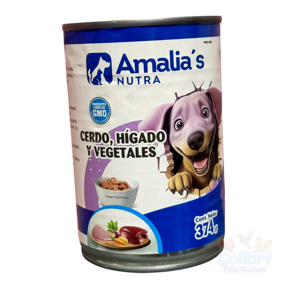 Lata Amalia’s 375grs - Perros 4