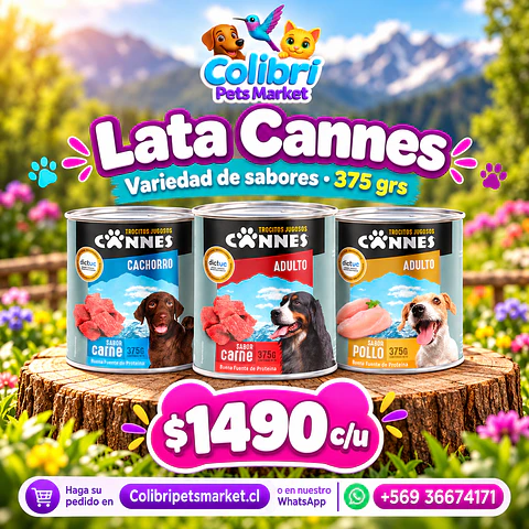 Lata Cannes 375grs