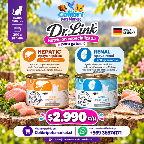 Dr link alimento humedo