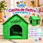 Casita de fieltro para gato - Miniatura 2