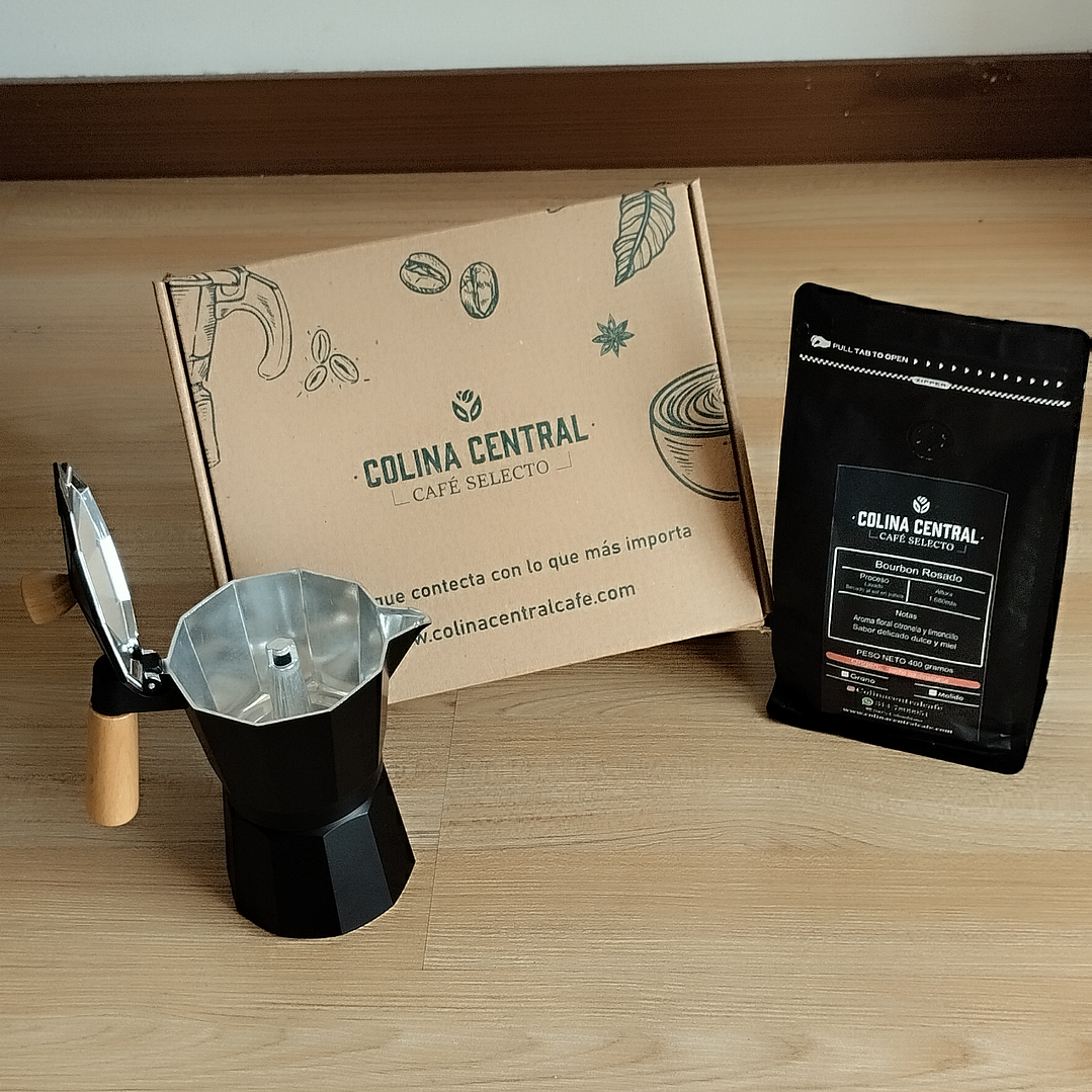 Kit Intensidad de Montaña - cafe bourbon rosado 2