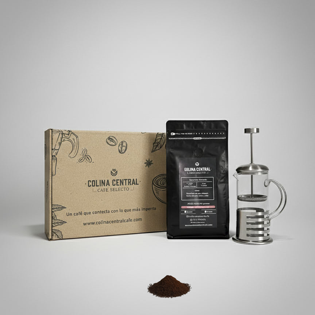 Kit El Inicio de Todo Café de origen + Prensa Francesa 8
