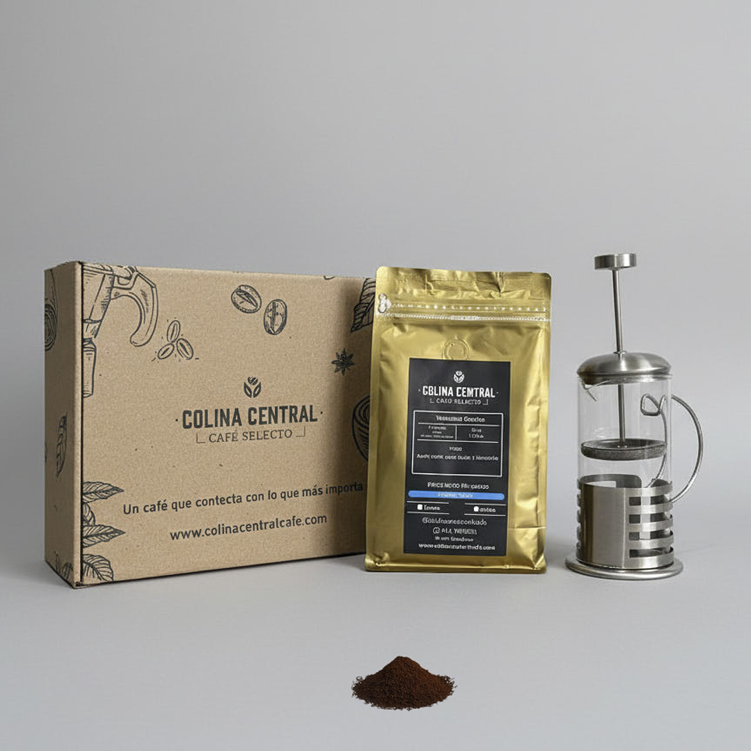 Kit El Inicio de Todo Café de origen + Prensa Francesa 7